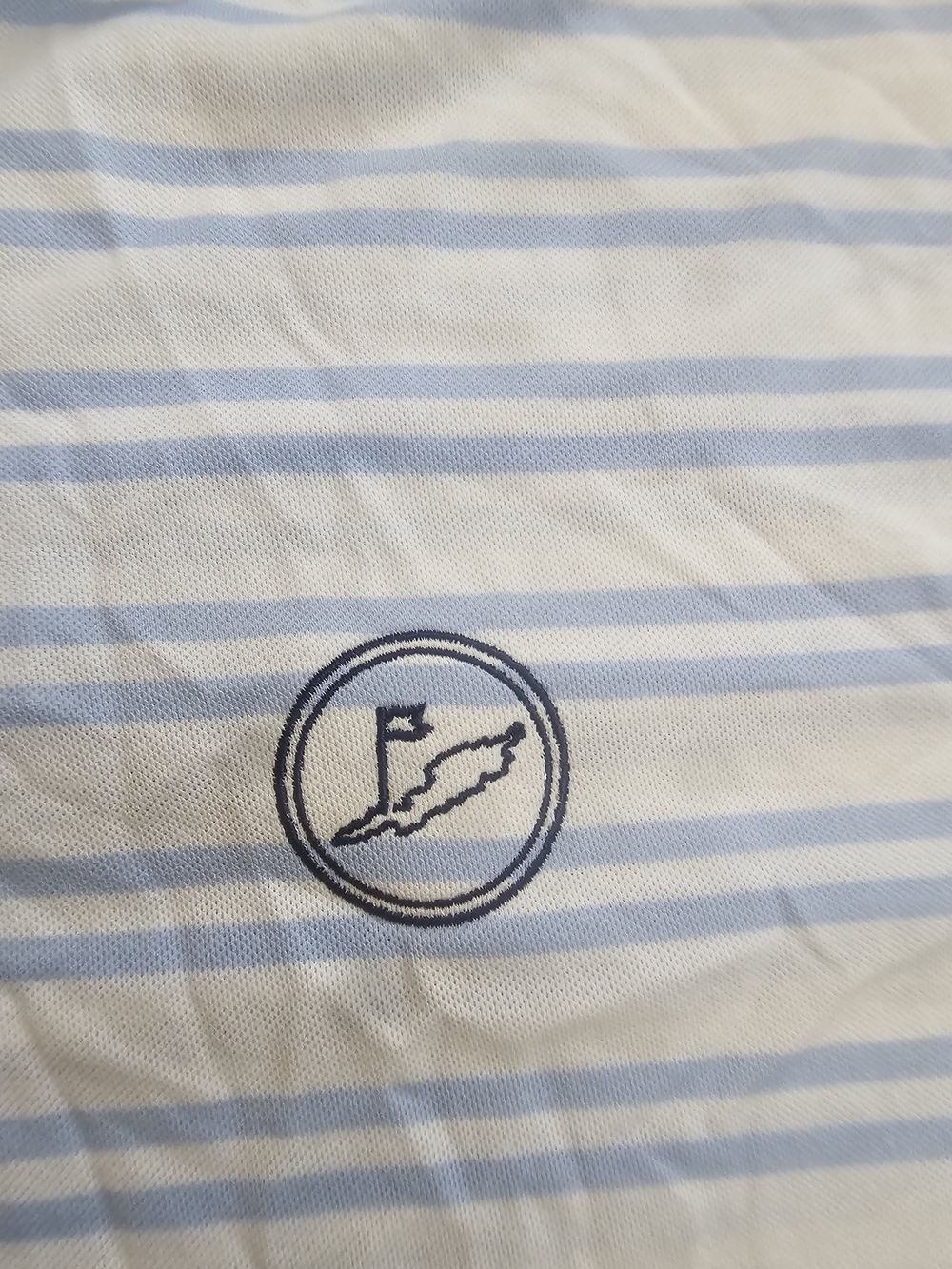 Men's Large RLX Ralph Lauren Performance Striped Golf Polo Shirt - Picture 3 of 6